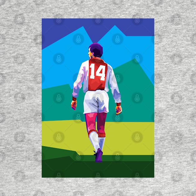 Johan Cruyff by Zet Art